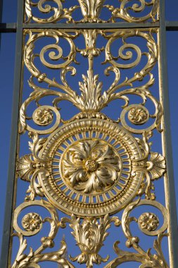 Tuileries Kapısı - Jardin des Tuileries; Concorde Meydanı; Paris; Fransa