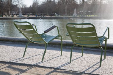 Pond, Tuileries Garden, Jardin des Tuileries, Paris, Fransa