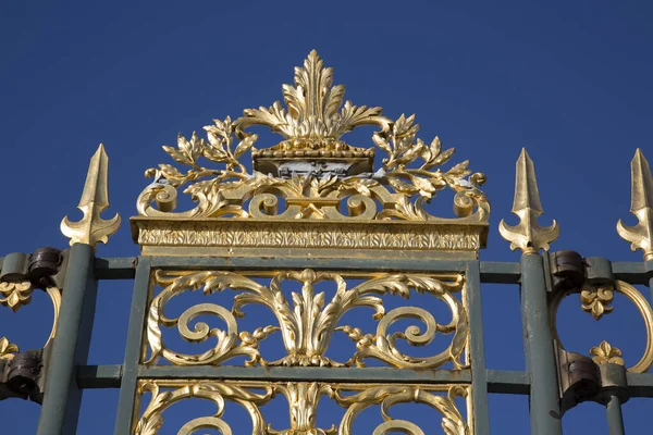 Portão Nos Jardins Das Tulherias Jardin Des Tuileries Place Concorde — Fotografia de Stock