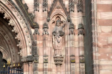 Katedral Kilisesi Cephesi, Hereford, İngiltere, İngiltere