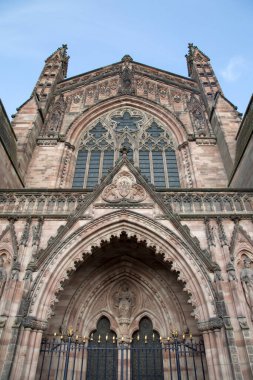 Katedral Kilisesi Cephesi, Hereford, İngiltere, İngiltere