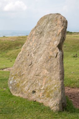Standing Stones, Hay Bluff, Breacon Beacons, Galler, İngiltere