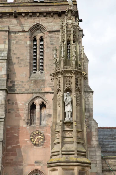 Peters Church War Memorial Hereford Angleterre Royaume Uni — Photo