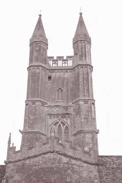 Sampsons Church Tower Cricklade England — стокове фото