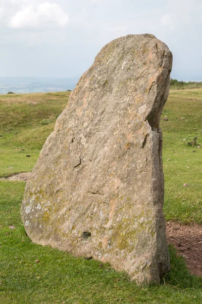 Standing Stones Hay Bluff Breacon Beacons Уэльс Великобритания — стоковое фото