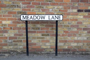 Meadow Lane Caddesi Tabelası; Eton