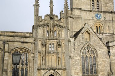 Parish Curch Ana Cephesi, Burford, Oxfordshire, İngiltere