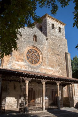 St. Cosme ve Damian Kilisesi; Covarrubias; Burgos; İspanya