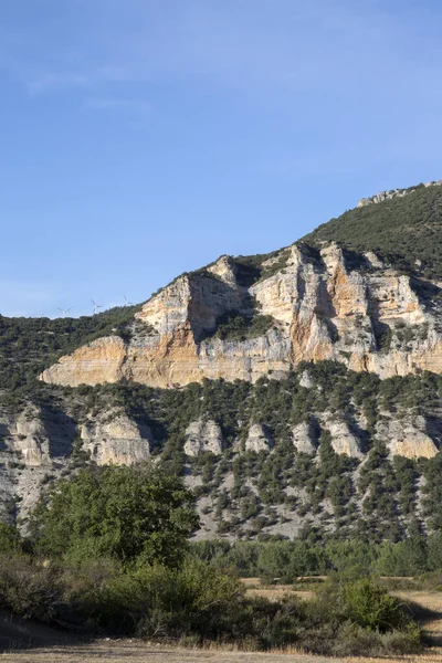 Csúcs Közelében Pesquera Ebro Burgos Spanyolország — Stock Fotó