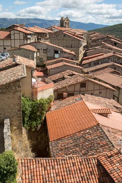 Roof Tops Village Frias Burgos Spain — Stock Photo, Image