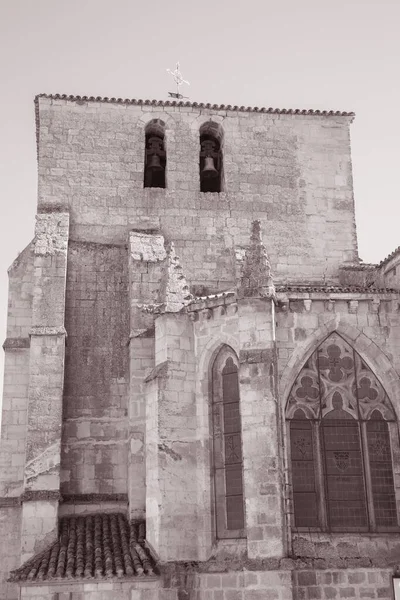 San Pedro Kyrktorn Santo Domingo Silos Burgos Spanien — Stockfoto