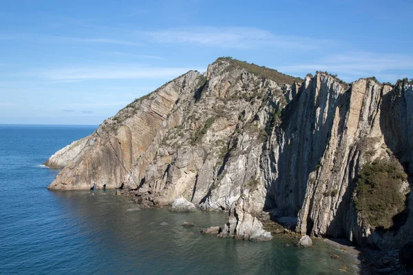 Strand Silencio Asturien Spanien — Stockfoto