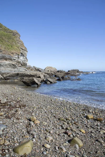 Pormenande Cove Beach Asturie Spagna — Foto Stock