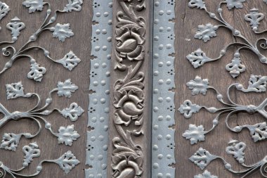 Romer Belediye Binasının Kapısı; Romerberg Meydanı; Frankfurt; Almanya