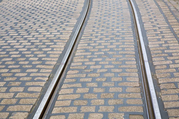Straßenbahnlinie Mainz — Stockfoto