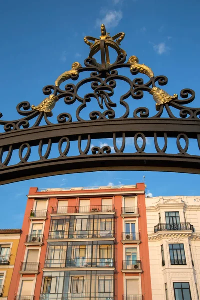 Entrada Los Jardines Sabatini Madrid España —  Fotos de Stock