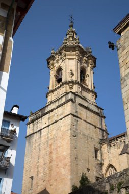 Manzano Kilisesi, Hondarribia; Bask Ülkesi; İspanya
