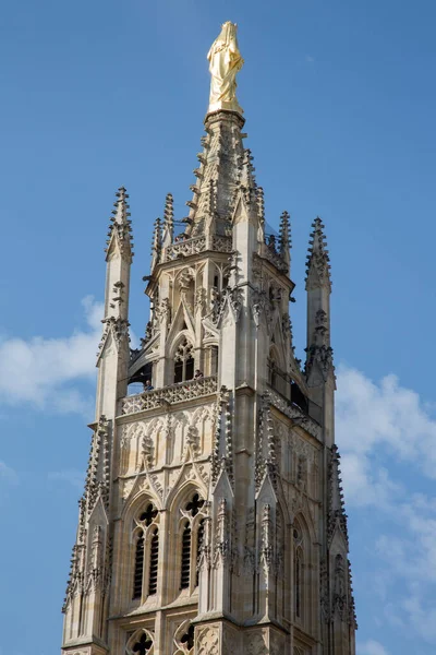 Tower Cathedral Church Bordeaux France — стокове фото