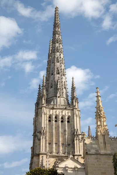 Tower Cathedral Church Bordeaux Frankrike — Stockfoto