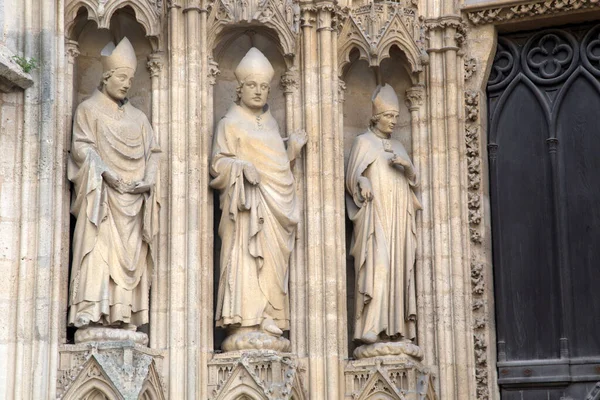 Saint Figures Katedralkyrkan Bordeaux Frankrike — Stockfoto