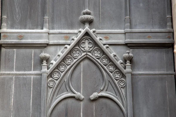 Tür Zur Kathedrale Bordeaux Frankreich — Stockfoto