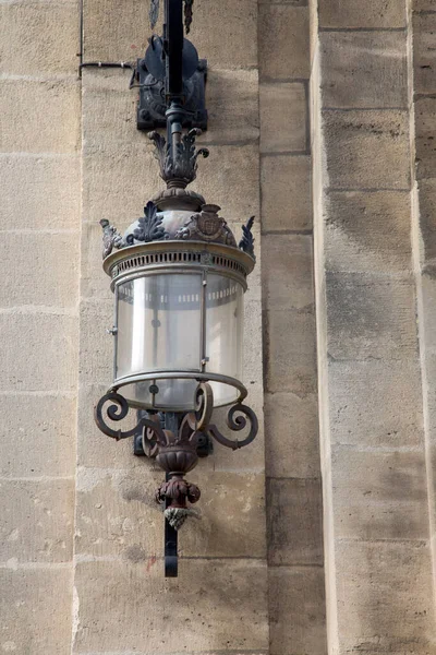 Lampa Stadshuset Bordeaux Frankrike — Stockfoto