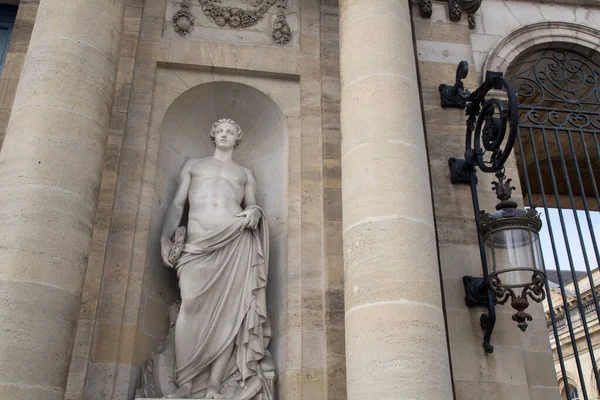 Sculpture City Hall Bordeaux France — Stock Photo, Image