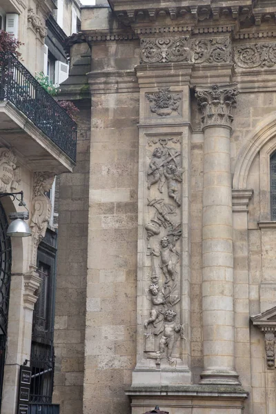 Notre Dame Богоматерь Церковь Бордо Франция — стоковое фото