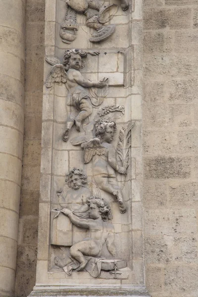 Notre Dame Kościół Matki Boskiej Bordeaux Francja — Zdjęcie stockowe