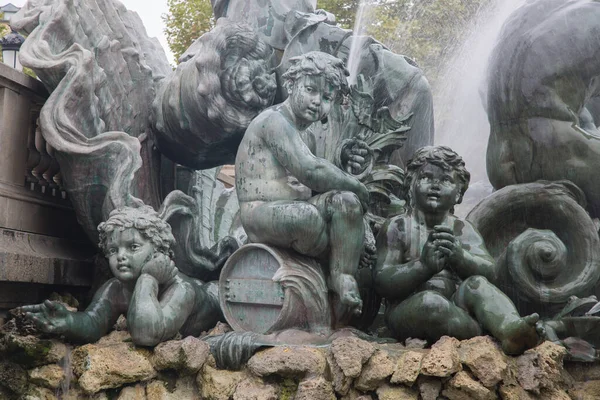 Fonatin Girondist Monument Guadit 1902 Bordeaux Frankrike — Stockfoto
