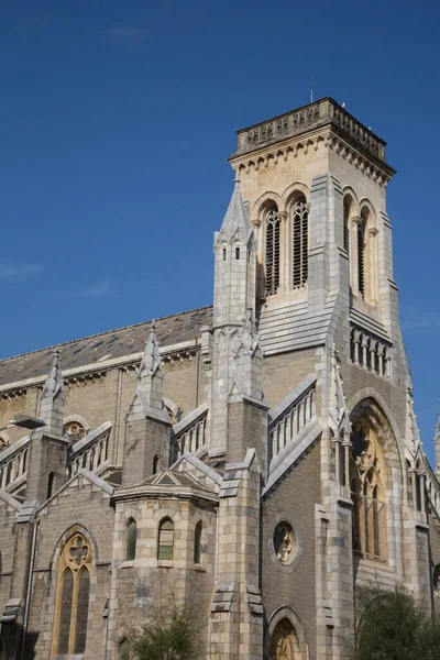 Notre Dame Rocher Iglesia San Eugenio Biarritz Francia — Foto de Stock