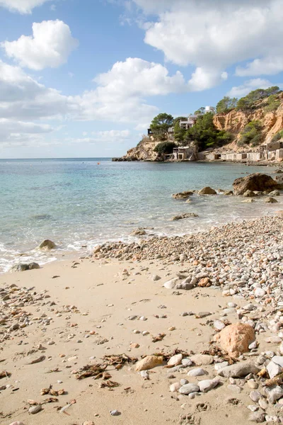 Cala Hort Cove Beach Ibiza Spanien — Stockfoto