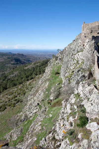 Blick Vom Schloss Marvao Portugal Europa — Stockfoto