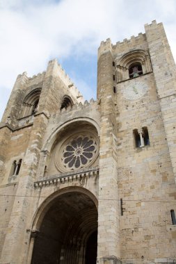 Katedral Cephesi, Lizbon; Portekiz, Avrupa