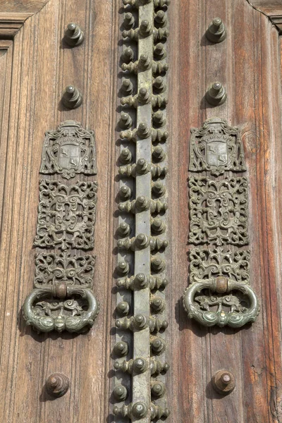 Cathedral Door Evora Portugal — Stock Photo, Image