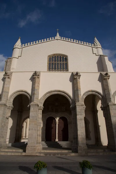 Kościół Franciszka Evora Portugalia — Zdjęcie stockowe
