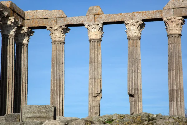 Roman Temple Evora Portugal — Stock Photo, Image