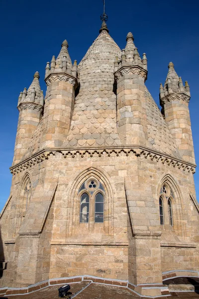 Evora Katedral Kulesi Portekiz — Stok fotoğraf