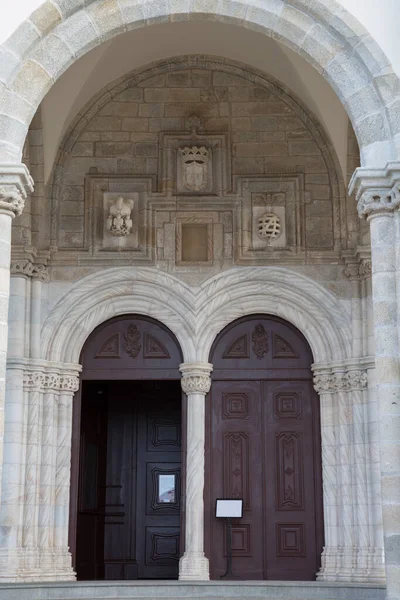 Entrée Église Francis Evora Portugal — Photo