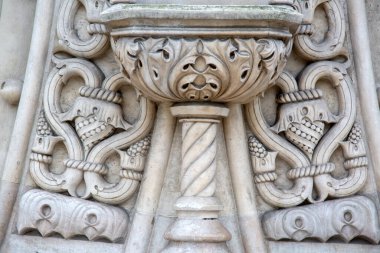 Rossio Tren İstasyonu Cephesi Detayları; Lizbon; Portekiz