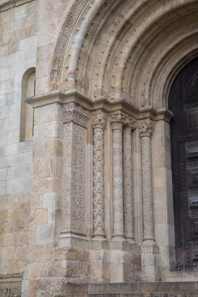 Igreja Catedral Velha Coimbra Portugal — Fotografia de Stock