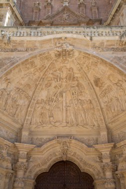 Katedral Kilisesi Girişi, Astorga, İspanya