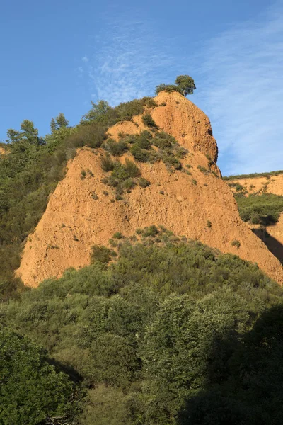 Вершина Медулас Леон Іспанія — стокове фото