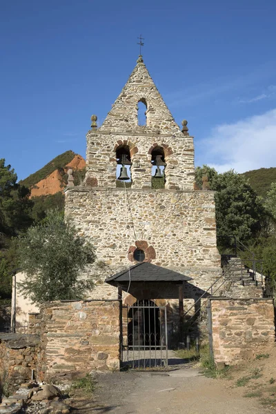 Kościół Medulas Village Leon Hiszpania — Zdjęcie stockowe