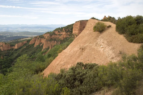 Uitzicht Vanuit Orellan Medulas Leon Spanje — Stockfoto