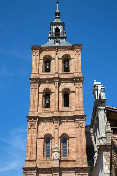 Torre Della Chiesa Cattedrale Astorga Spagna — Foto Stock