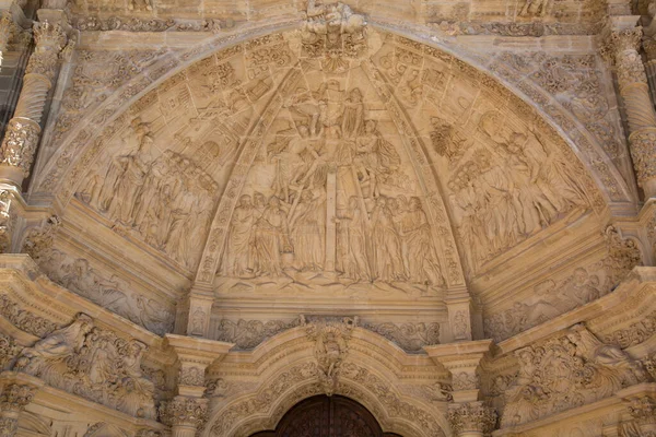 Kathedraal Gevel Astorga Spanje — Stockfoto