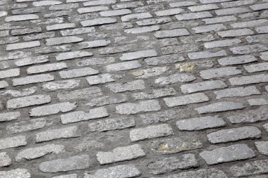 Cobblestone Caddesi, Santiago de Compostela, Galiçya, İspanya