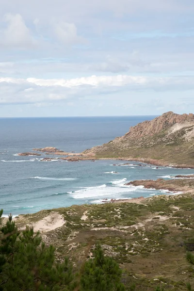 Trece Beach Costa Muerte Galicia Spain — стокове фото