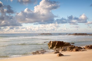 Forcados Point Plajı; Costa de la Muerte; Galiçya; İspanya